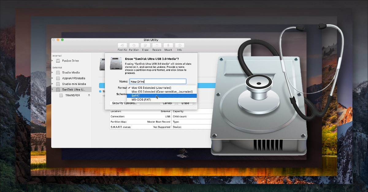 mac driver for external hard drive